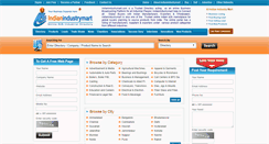 Desktop Screenshot of indianindustrymart.com