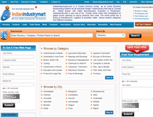 Tablet Screenshot of indianindustrymart.com
